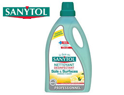 nettoyant désinfectant sanytol multi-surfaces