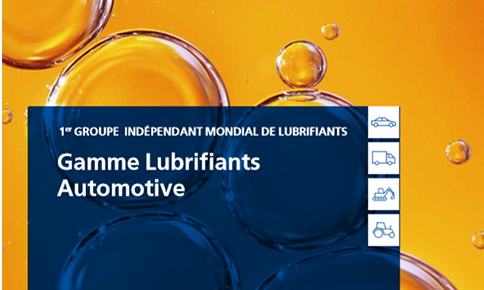 plaquette gamme lubrifiants automobiles FUCHS