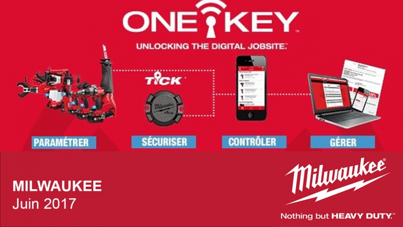 ONE-KEY : les outils connectés intelligents pour révolutionner vos chantiers