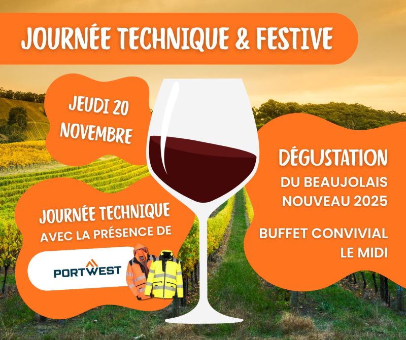 Journée Technique &amp; Festive (Beaujolais Nouveau)