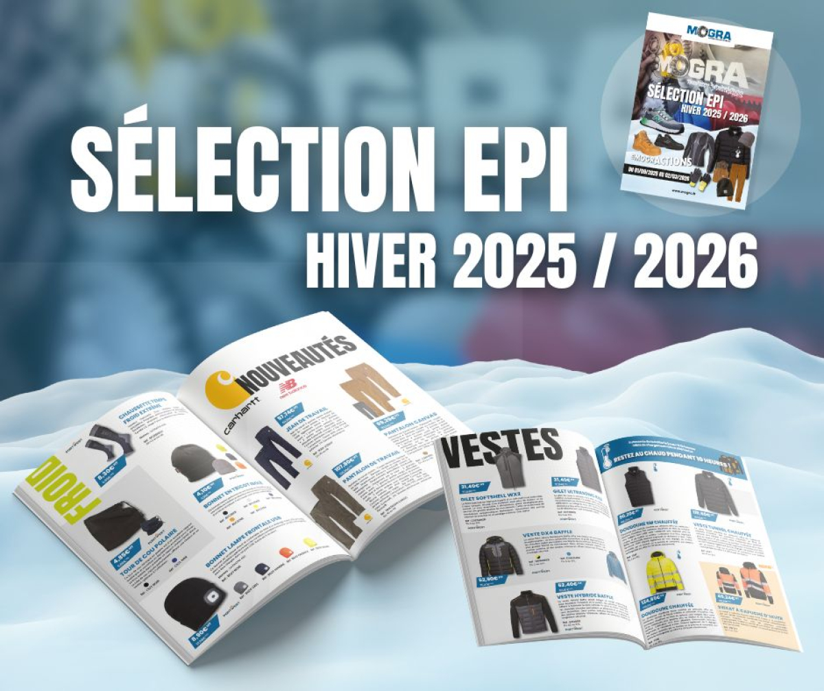 Sélection EPI hiver 2025/2026